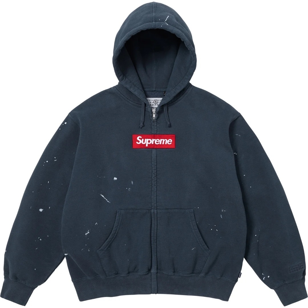 Supreme ''Maison Margiela Box Logo Zip Up''