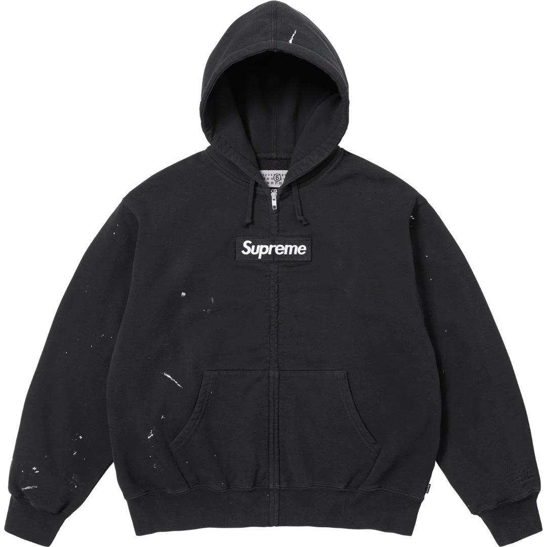 Supreme ''Maison Margiela Box Logo Zip Up''