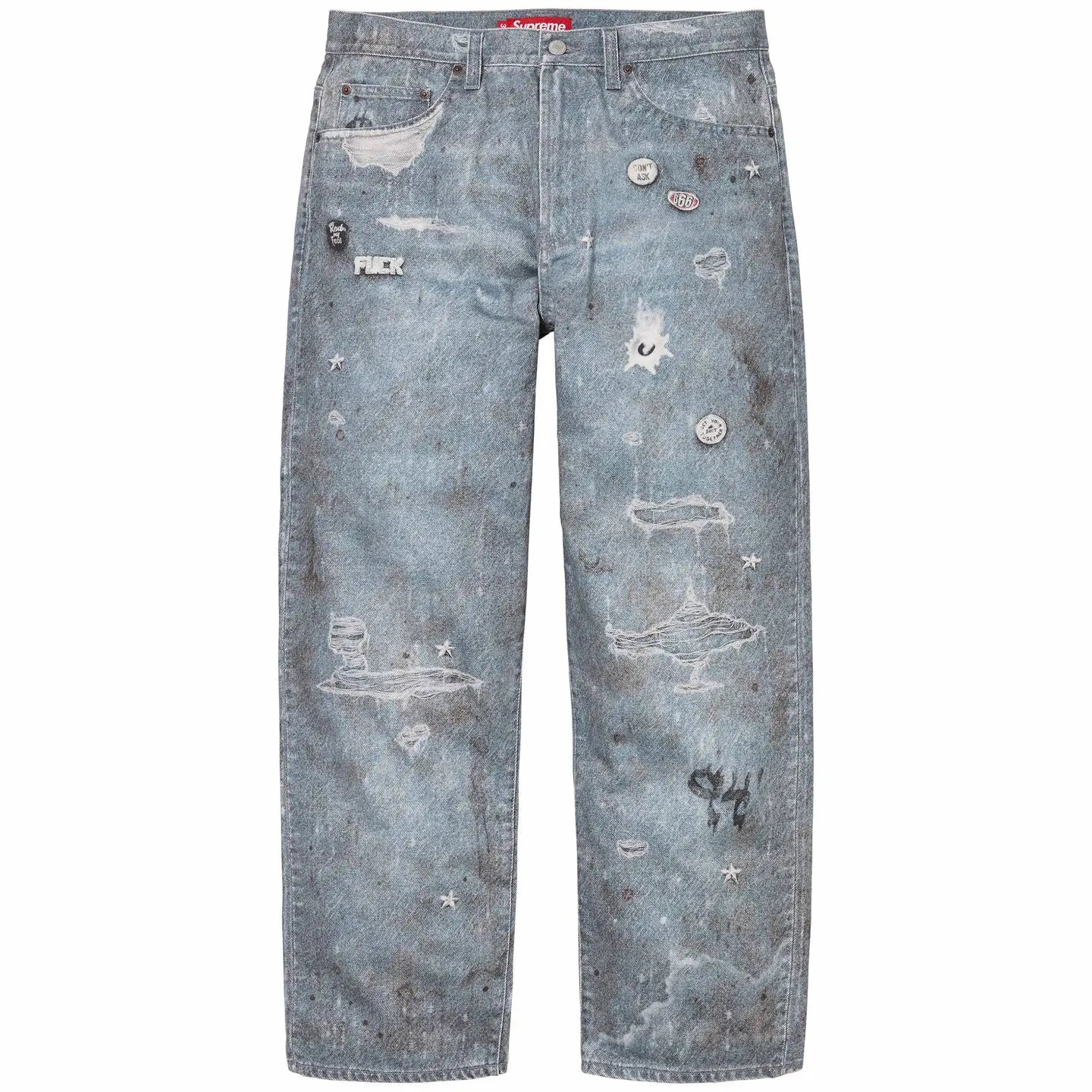 Supreme ''Trompe L'oeil'' Loose Fit  Jean