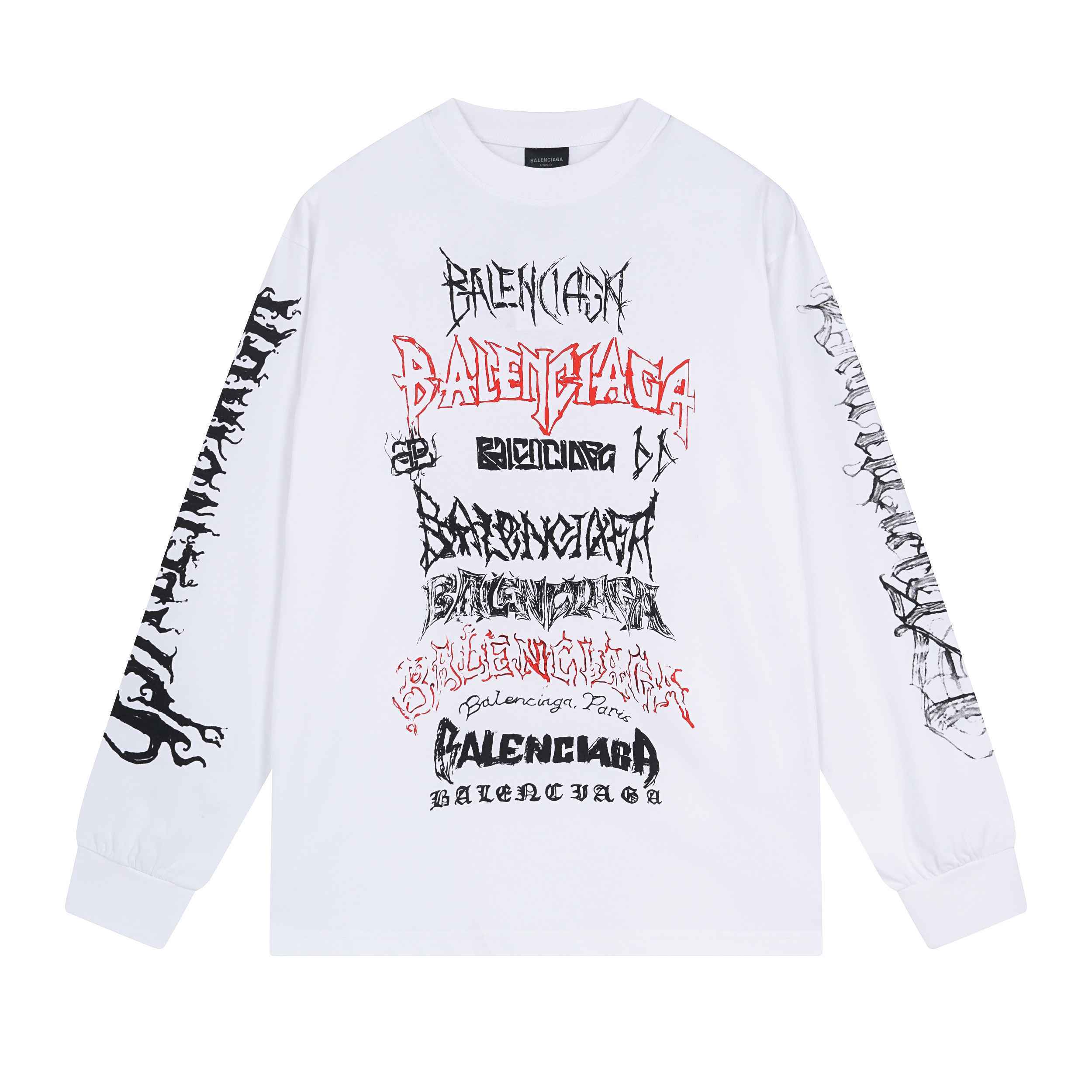 Balenciaga ''Written'' Long Sleeve